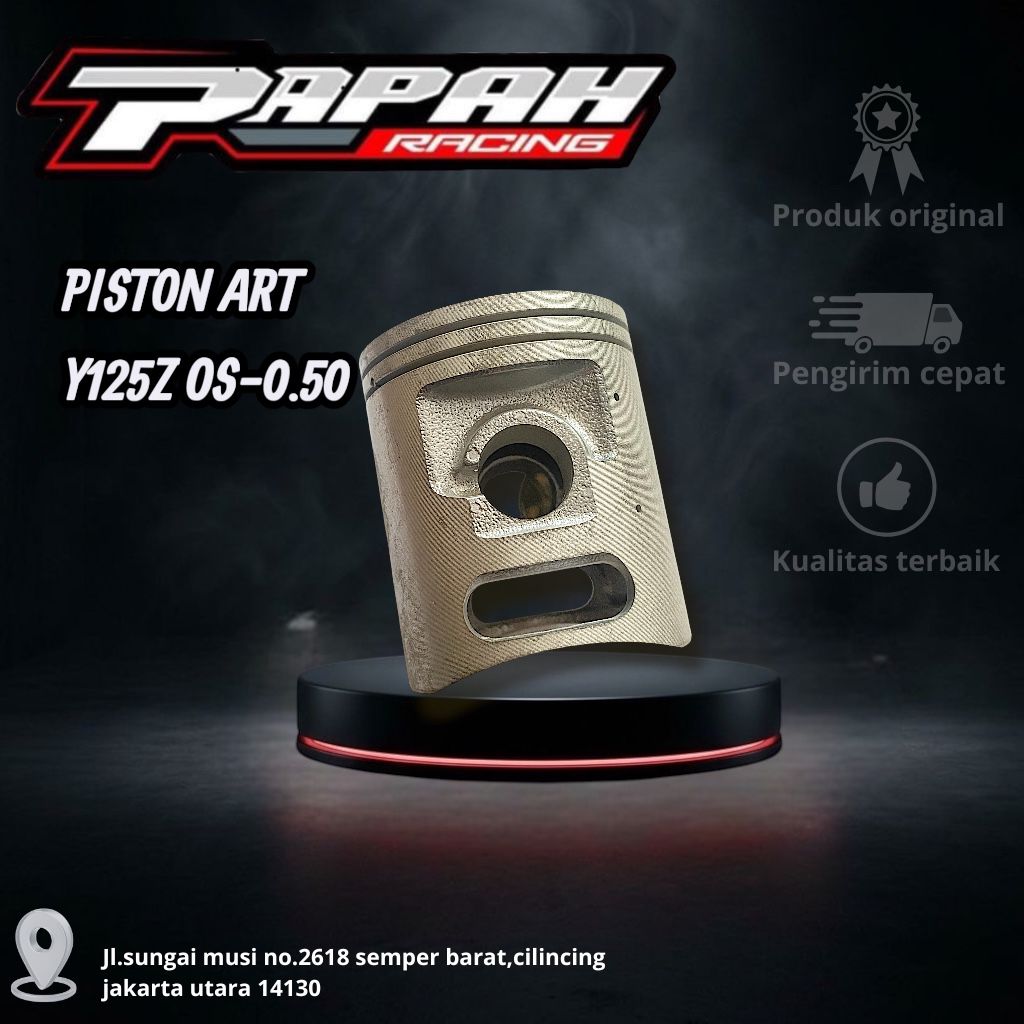 PISTON ART Y125Z OS-0.50