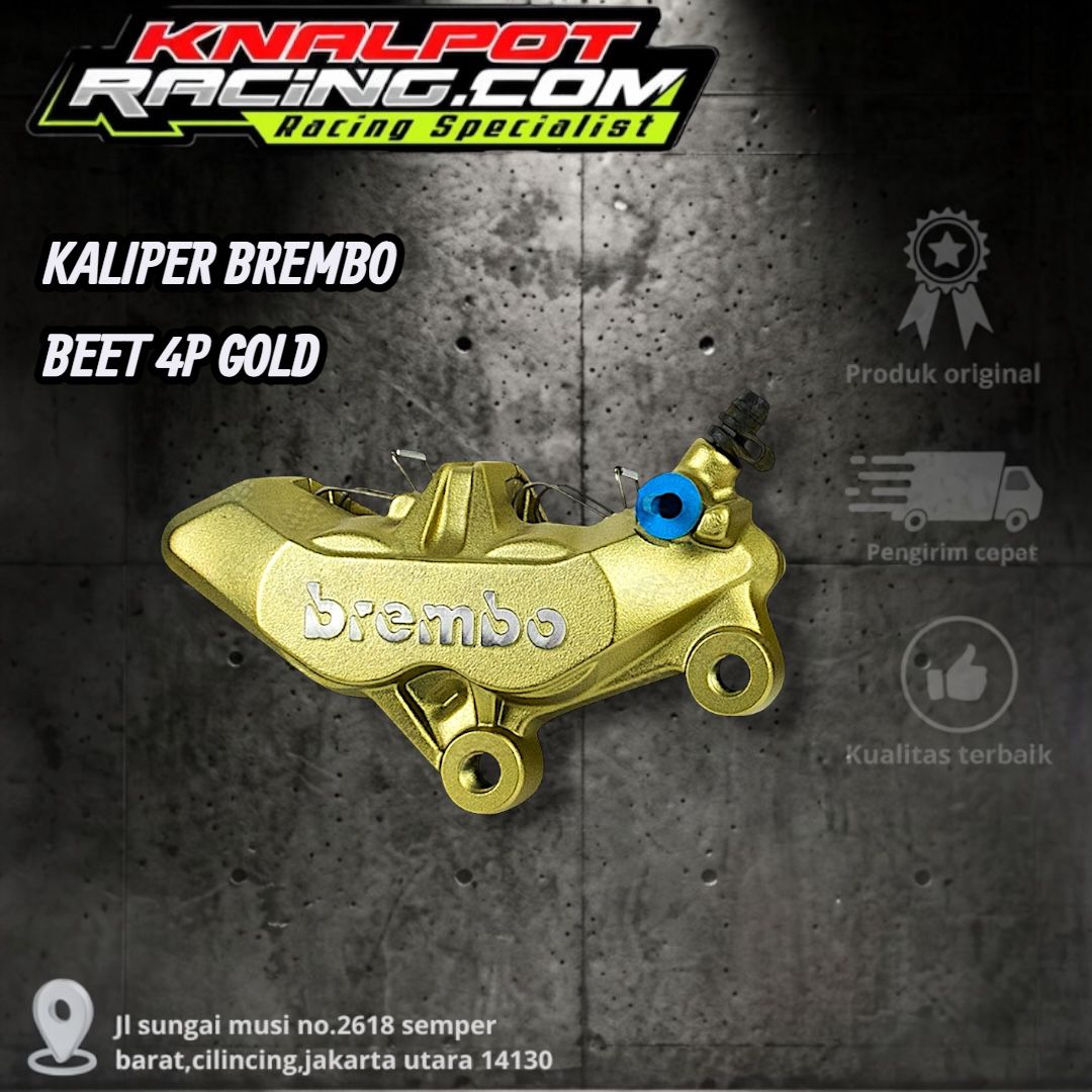 KALIPER BREMBO BEET 4P GOLD