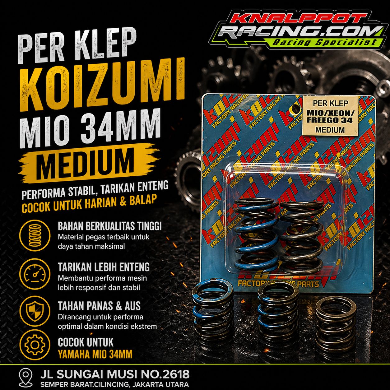 PER KLEP KOIZUMI MIO 34MM MEDIUM
