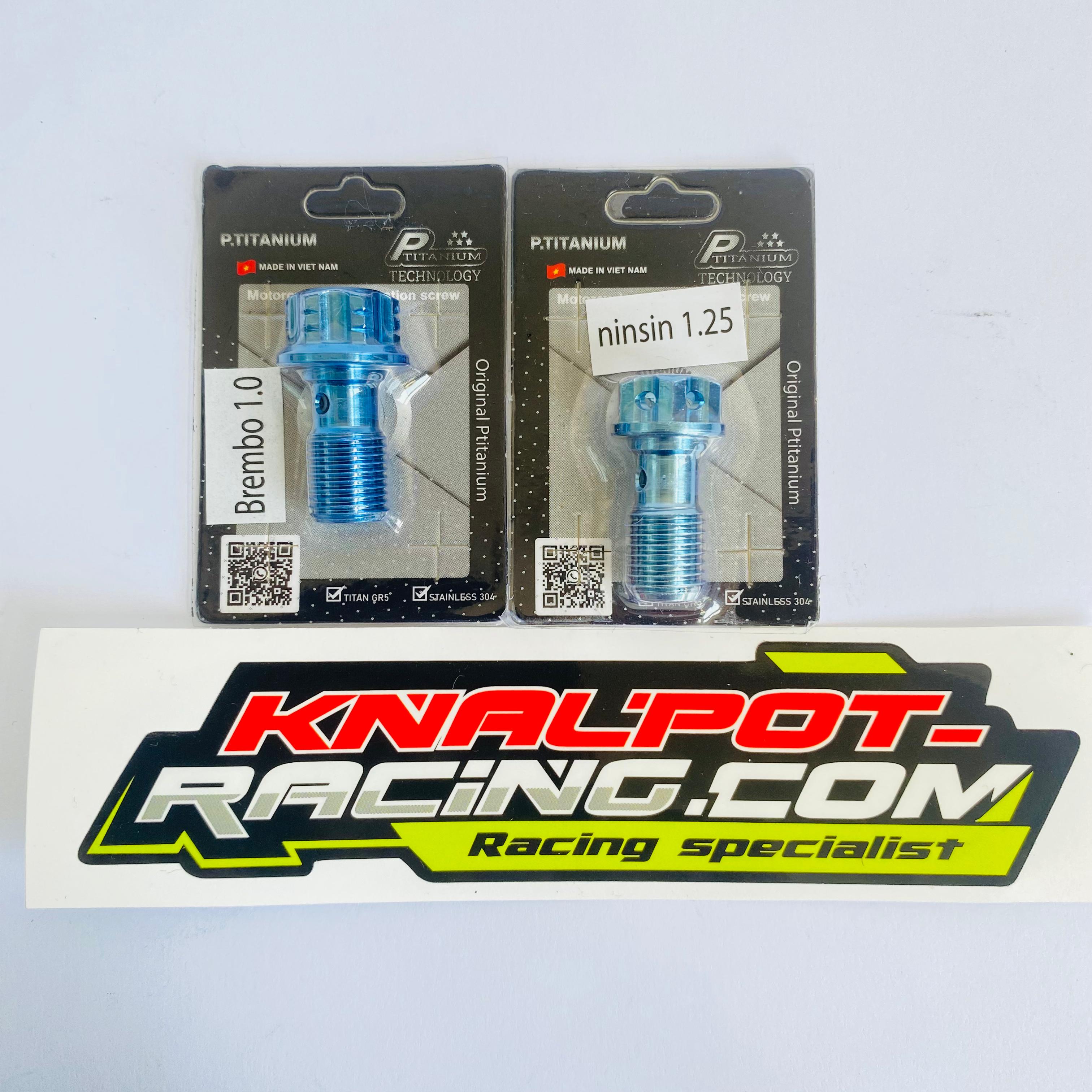 BANJO NISSIN DAN BREMBO TITANIUM GR5 PTITANIUM