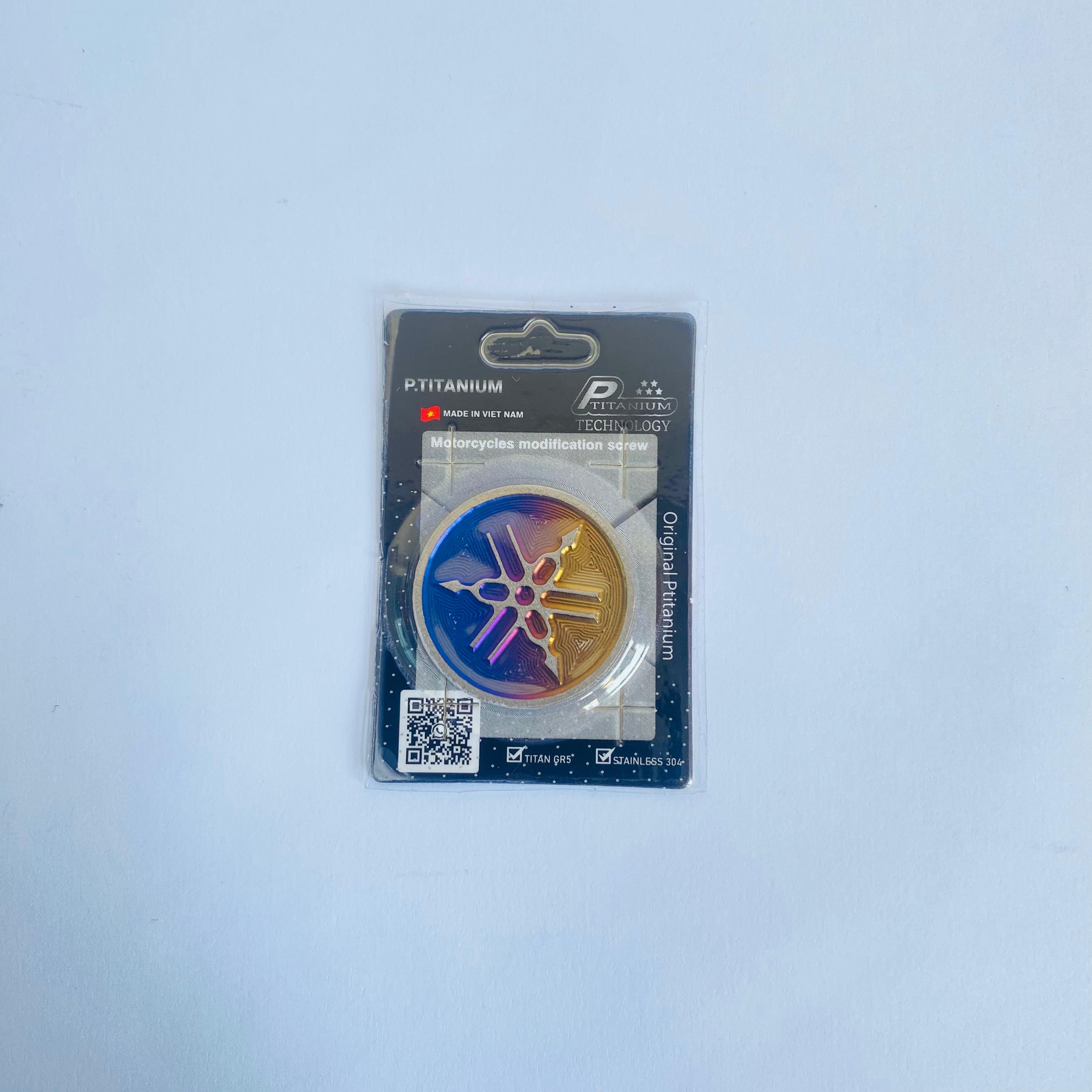 EMBLEM YAMAHA 2.8MM GR5 PTITANIUM