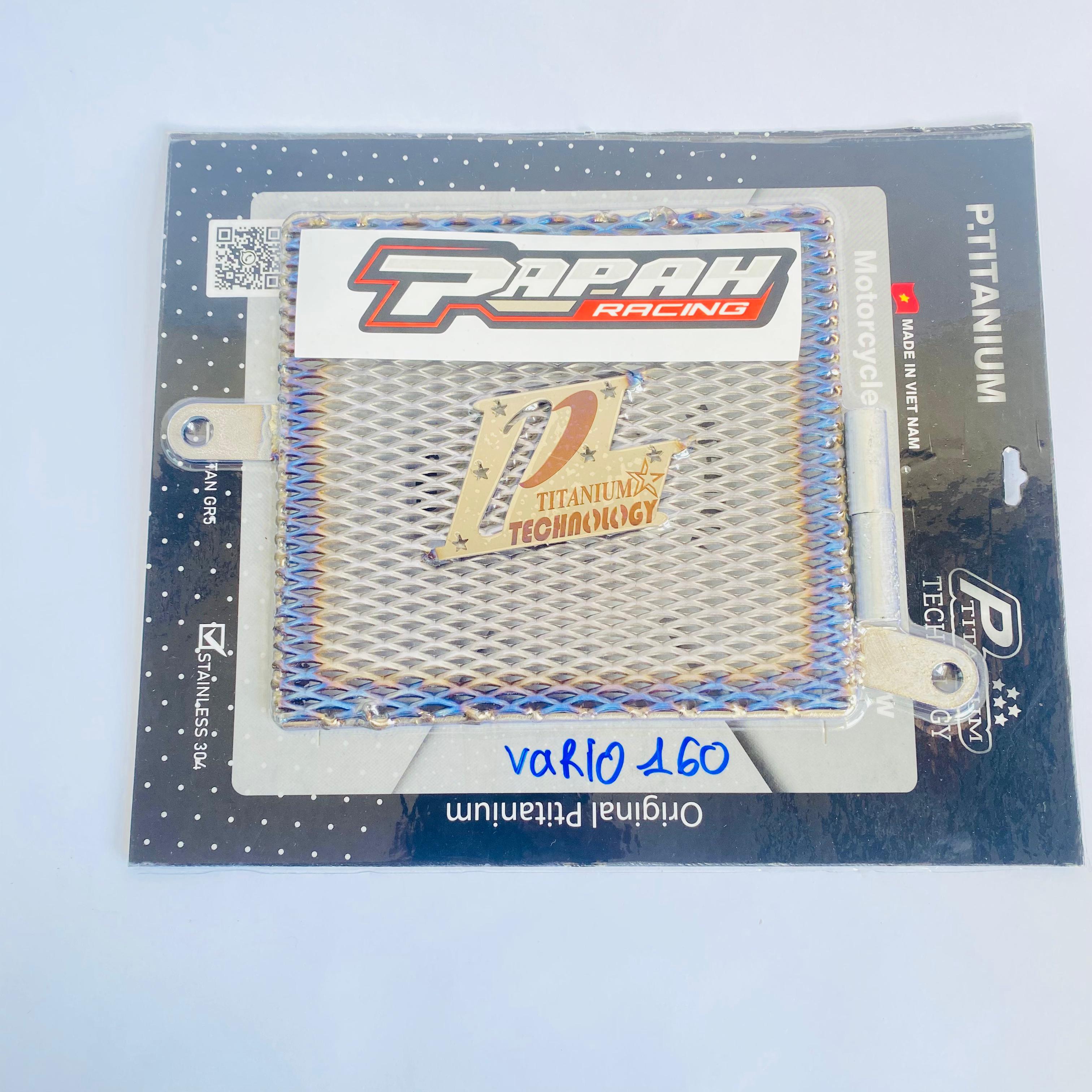 RADIATOR VARIO 150 &160 TITANIUM GR5 PTITANIUM