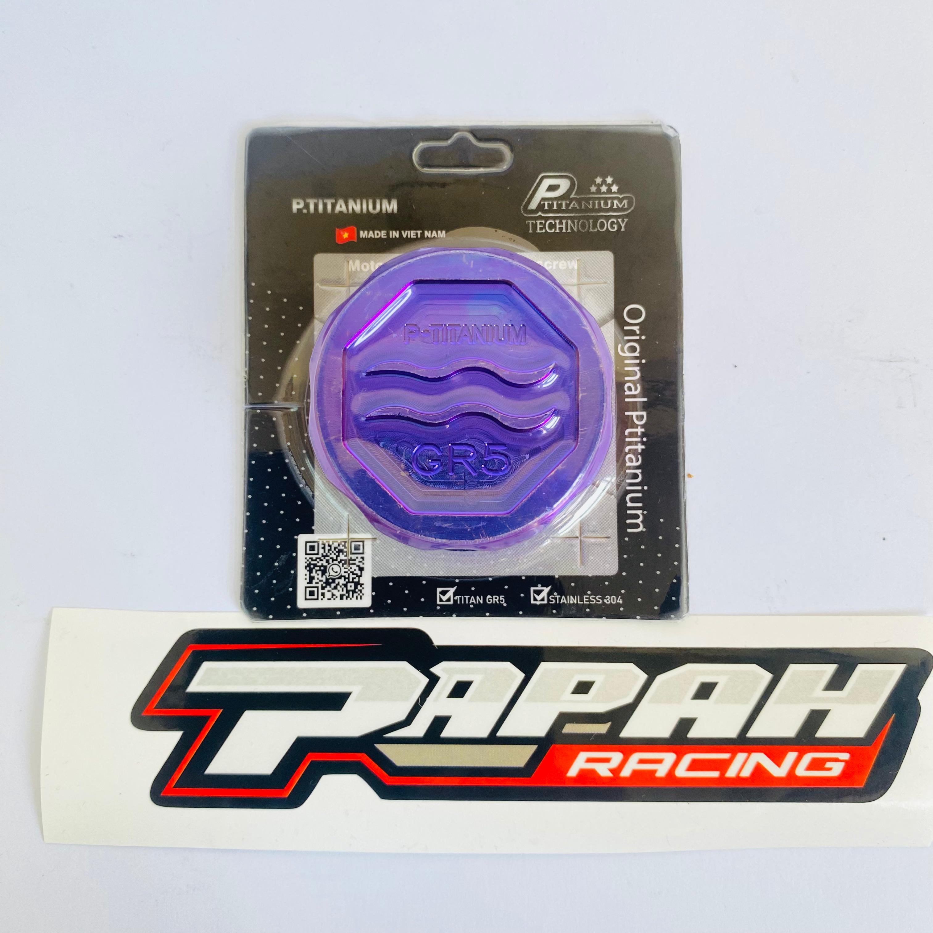 COVER TABUNG MINYAK REM TITANIUM GR5 PTITANIUM