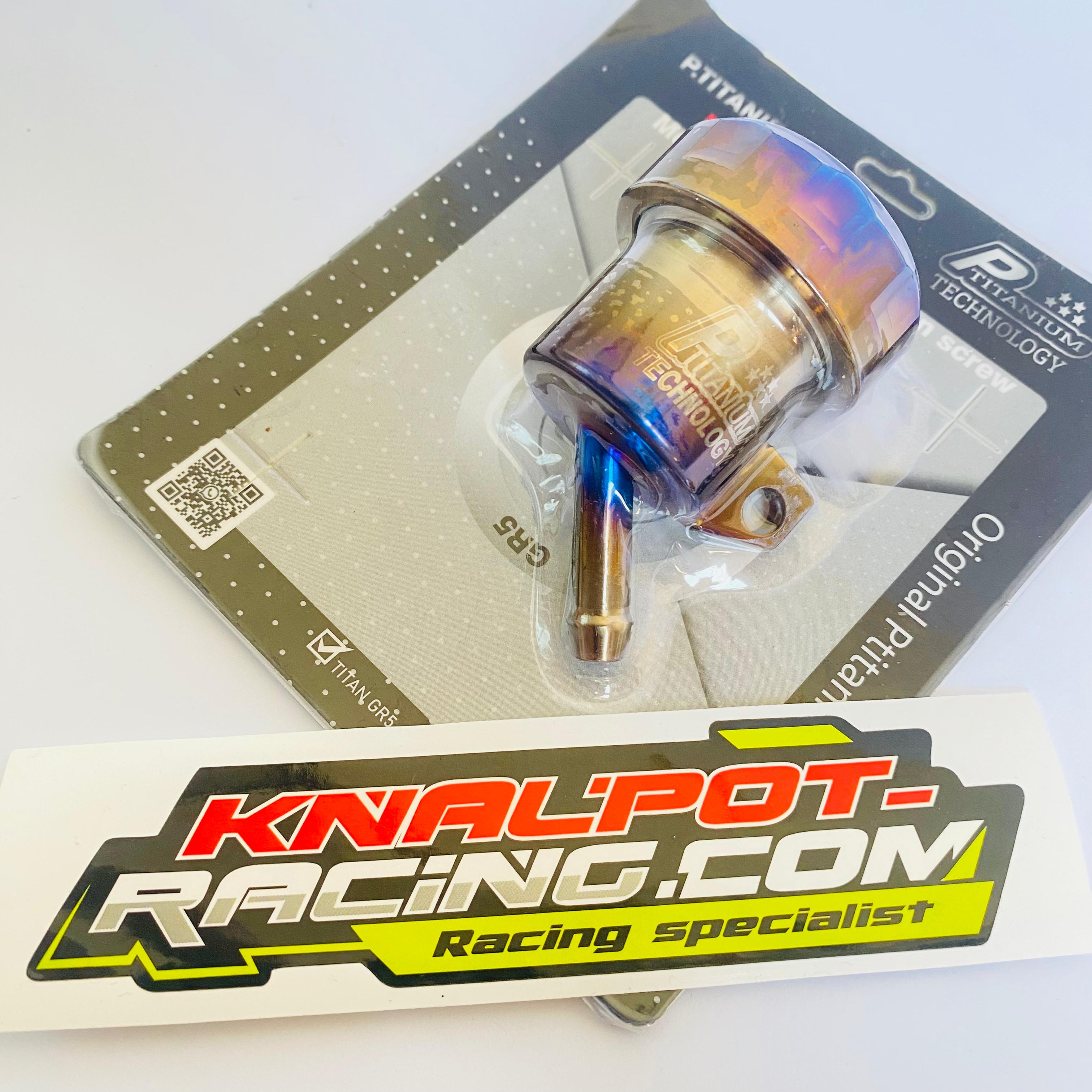 TABUNG MINYAK REM TITANIUM SET GR5 PTITANIUM