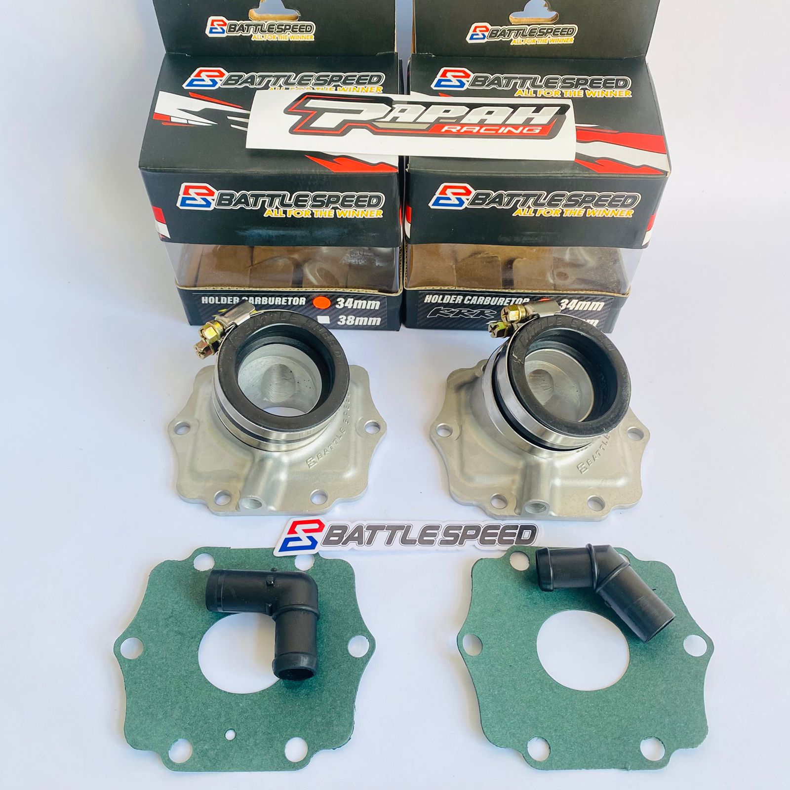 INTAKE MANIPOL NINJA RR/ZX 34MM BATTLESPEED