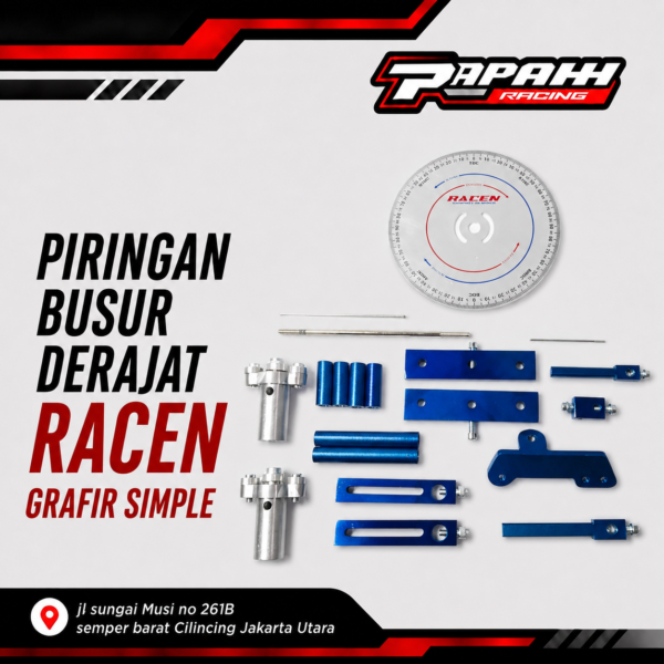 PIRINGAN BUSUR DERAJAT RACEN GRAFIR SIMPLE