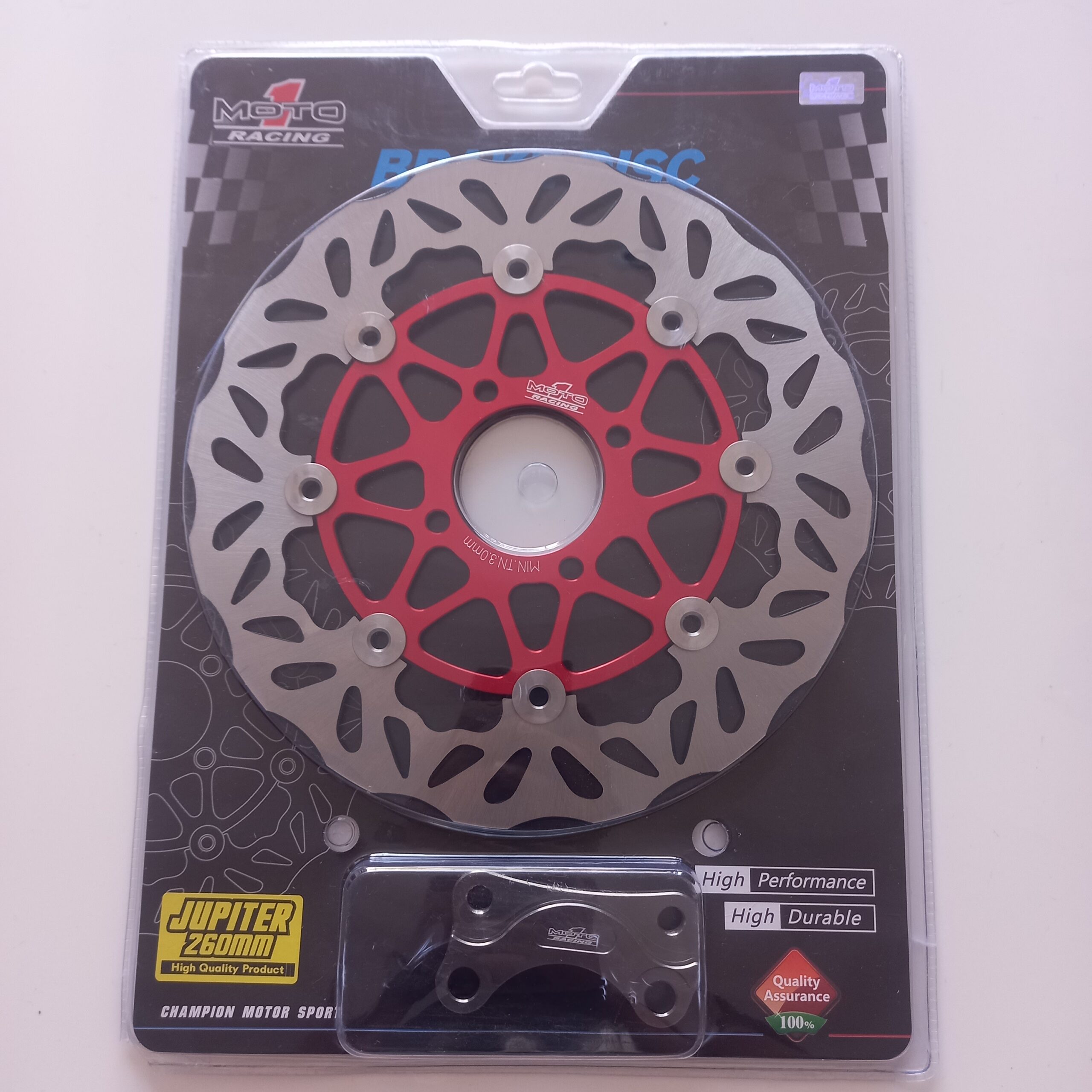 PIRINGAN DISC BRAKE MOTO1 260MM RED - Gambar 2