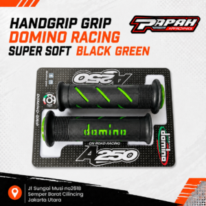 HANDGRIP GRIP DOMINO RACING SUPER SOFT BLACK GREEN