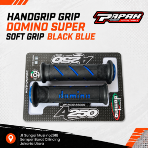 HANDGRIP GRIP DOMINO SUPER SOFT BLACK BLUE