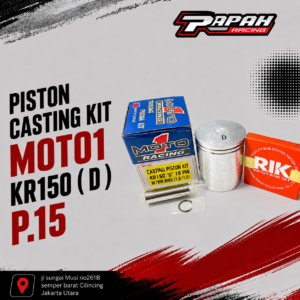 Piston Casting Kit Moto1 KR150 ( D ) P.15