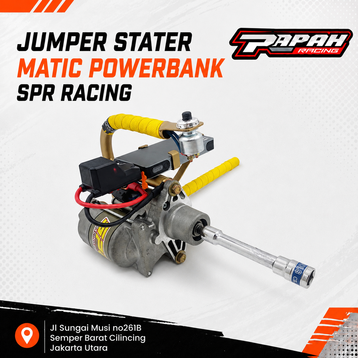 JUMPER STATER MATIC POWERBANK SPR RACING