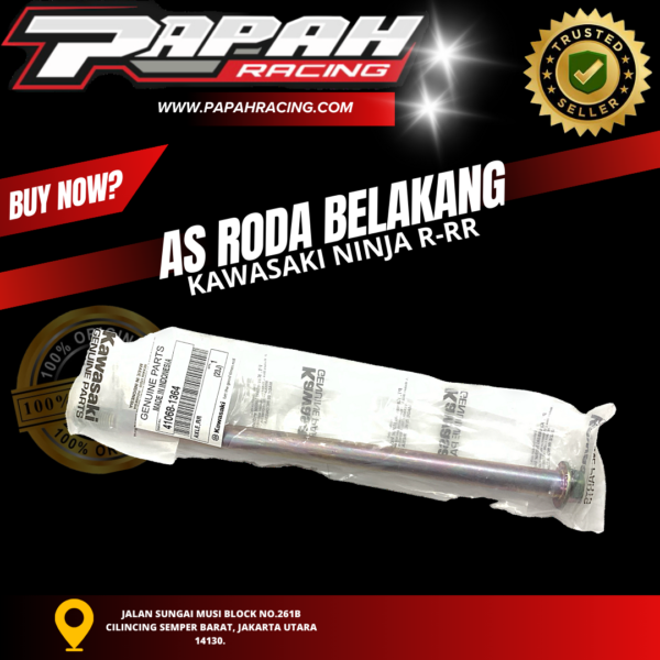 AS RODA BELAKANG KAWASAKI NINJA R