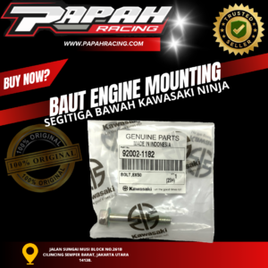 BAUT ENGINE MOUNTING SEGITIGA BAWAH NINJA