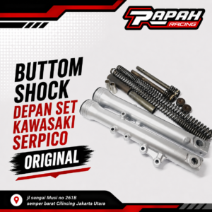 BUTTOM SHOCK DEPAN SET KAWASAKI SERPICO