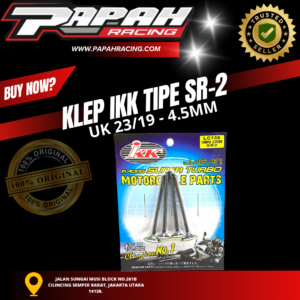 KLEP IKK TIPE SR-2 UKURAN 19-23 DIAMETER 4.5MM IKK