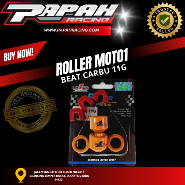 ROLLER MOTO1 BEAT CARBU 11G