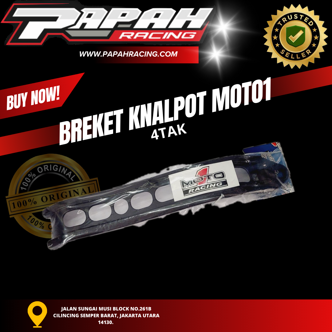 BREKET KNALPOT MOTO1 4TAK