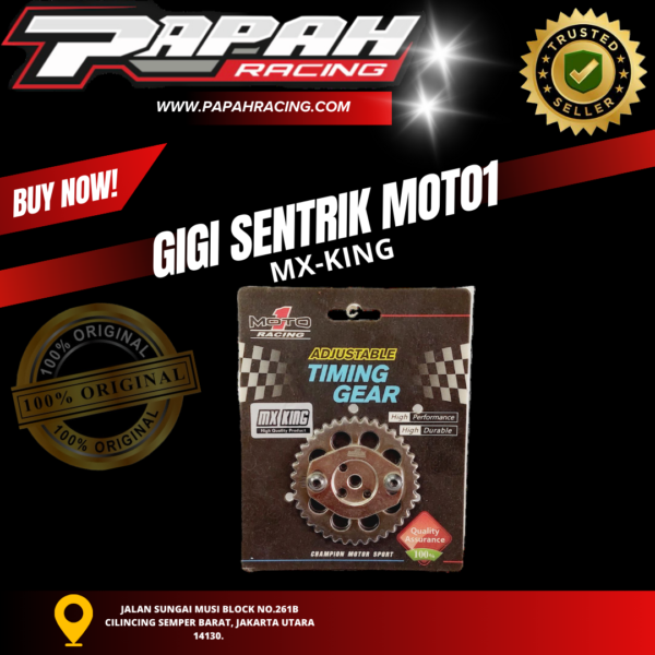 GIGI SENTRIK MOTO1 MX-KING