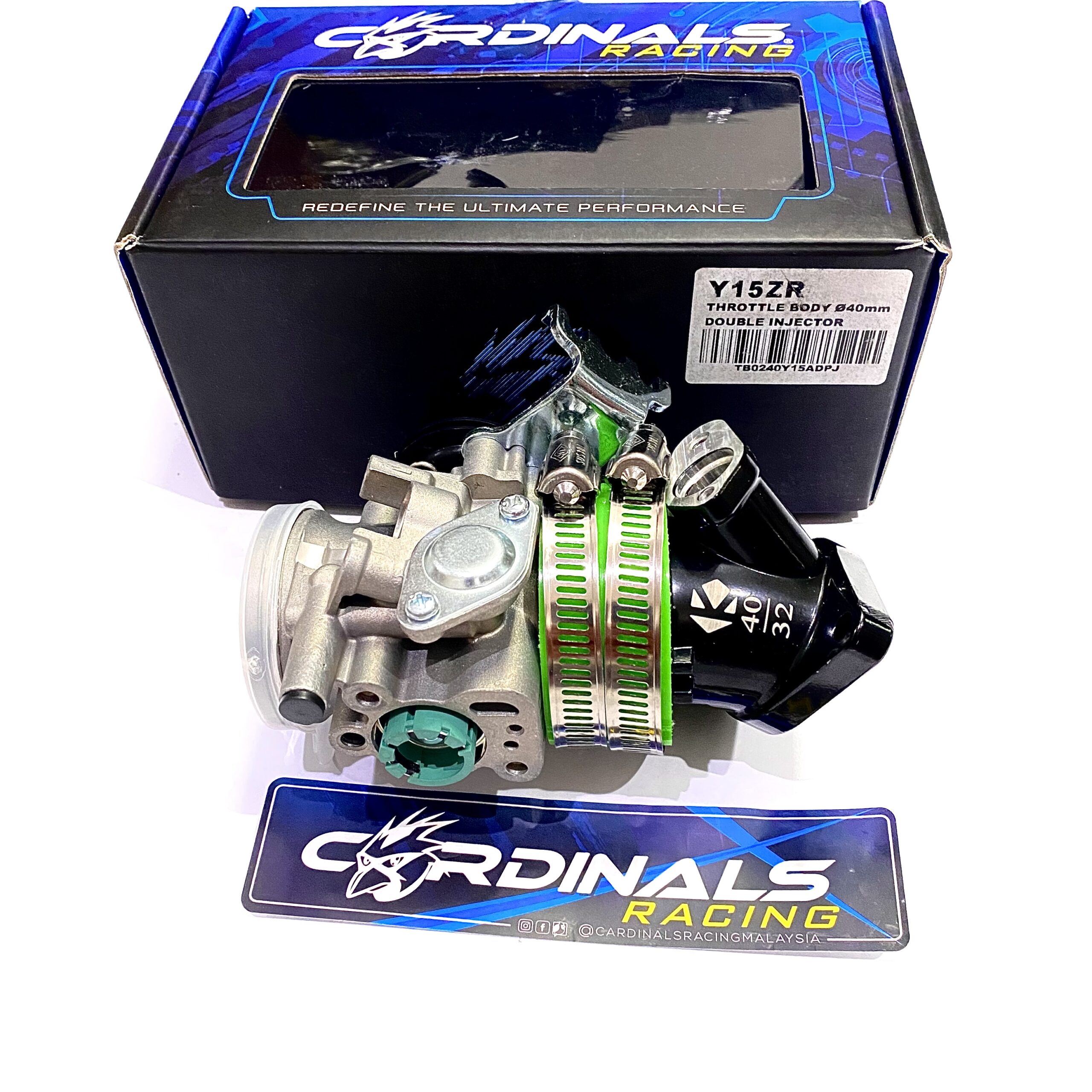 THROTTLE BODY MX KING CARDINAL 38MM - Gambar 2