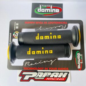 HANDGRIP GRIP DOMINO RACING BLACK YELLOW