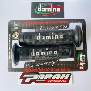 HANDGRIP GRIP DOMINO RACING BLACK GREY
