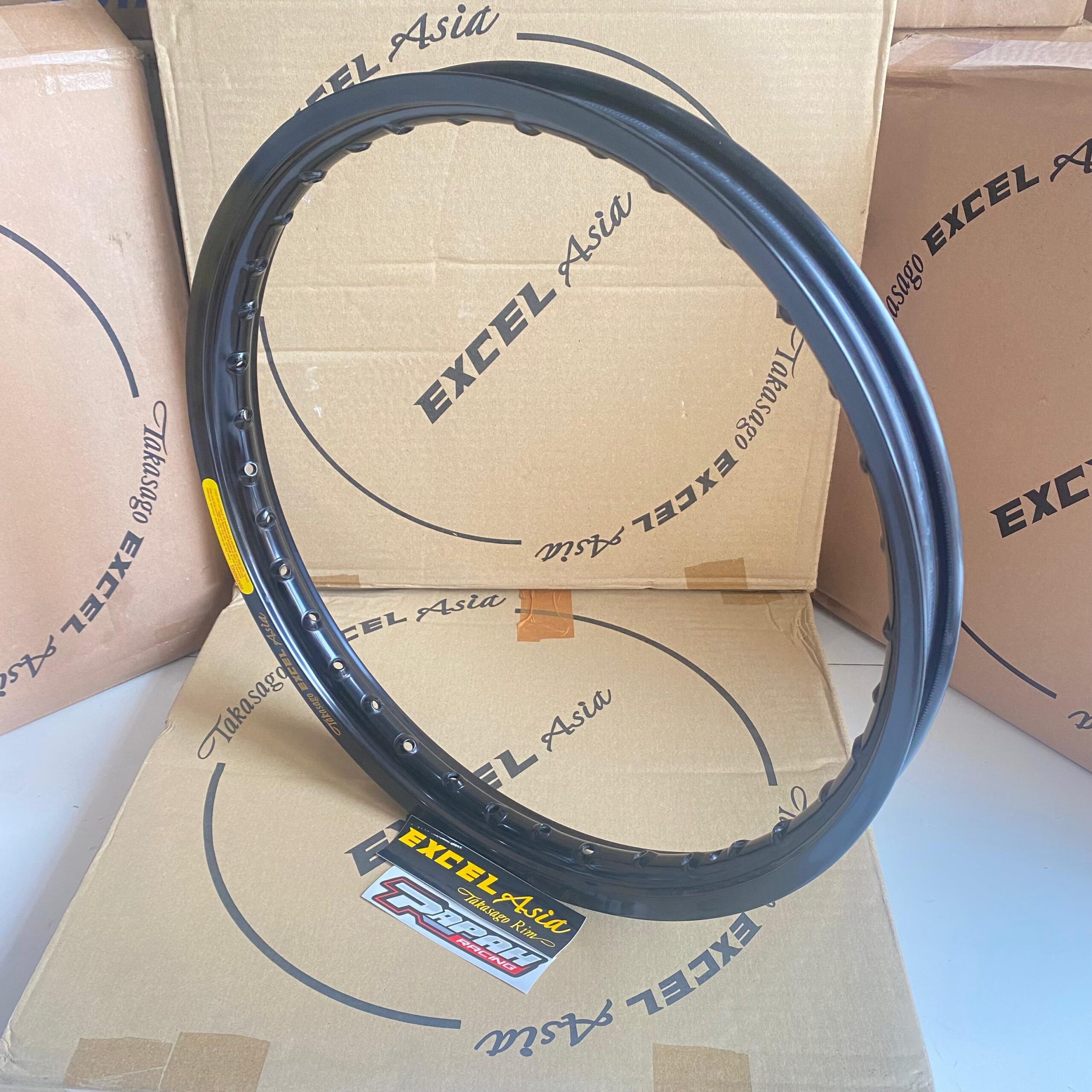 VELG EXCEL TAKASAGO BLACK/HITAM 17X140