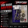 GIGI RASIO MOTO1 NINJA 14/31