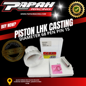 PISTON LHK DIAMETER 68 PEN PIN 15 CASTING LHK