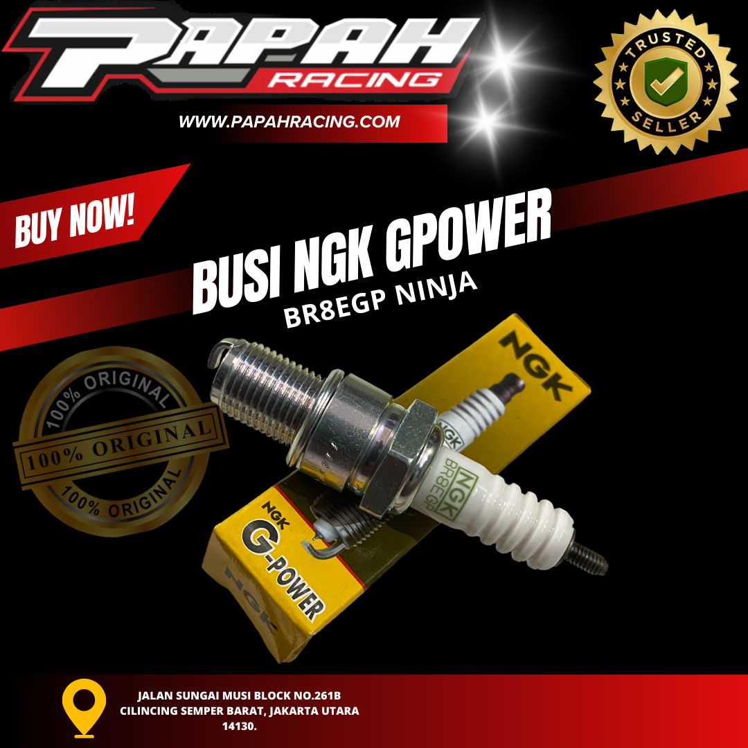 BUSI NGK GPOWER BR8EGP NINJA