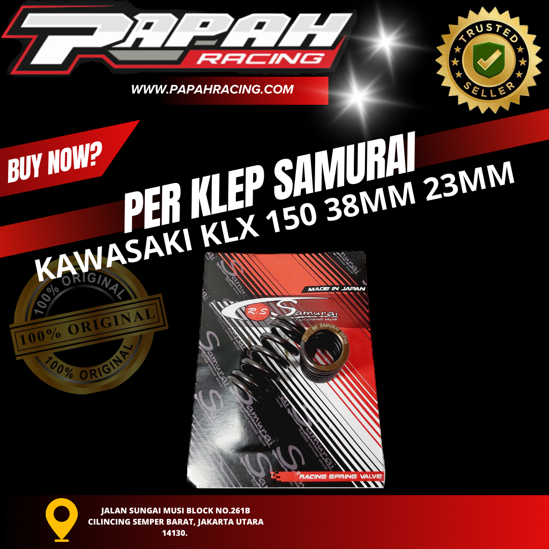 PER KLEP SAMURAI KAWASAKI KLX 150 38MM 23MM
