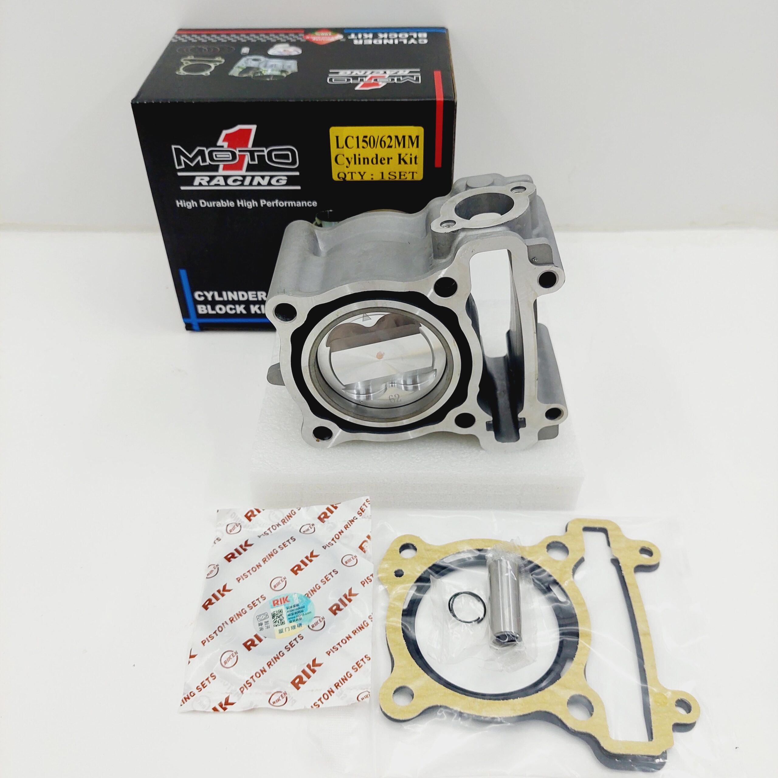 CYLINDER BLOCK KIT MOTO1 YAMAHA MXKING 62MM - Gambar 2