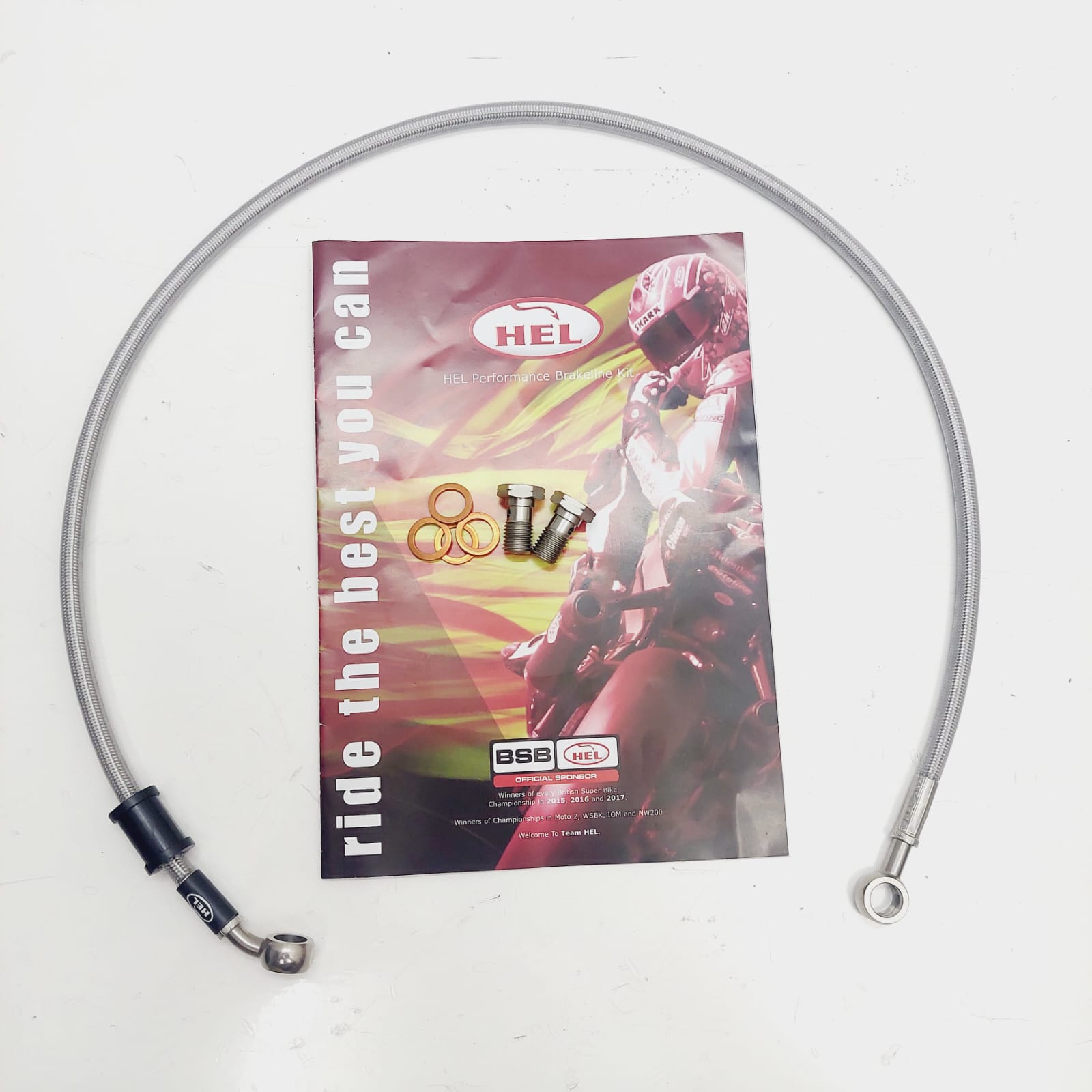 SELANG SLANG HEL WARNA SILVER 95 HEL - Gambar 2