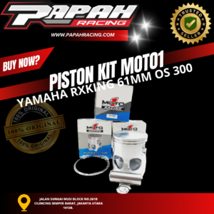 PISTON KIT MOTO1 YAMAHA RXKING 61MM OS 300