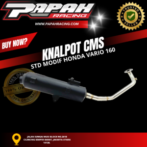 KNALPOT CMS VARIO 160 STANDAR RACING