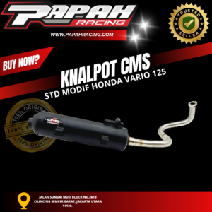 KNALPOT CMS VARIO 125 STD MODIF