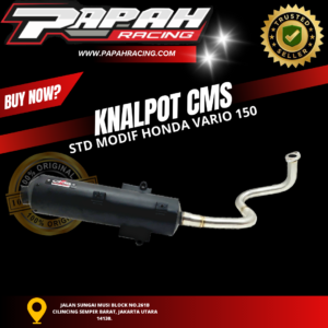 KNALPOT CMS VARIO 150 STD MODIF