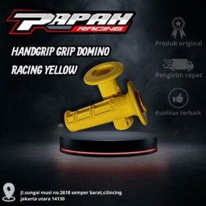 HANDGRIP GRIP DOMINO RACING YELLOW