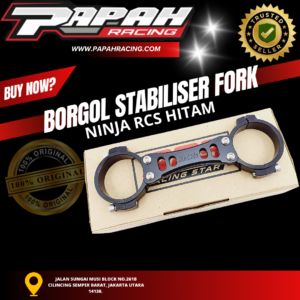 BORGOL STABILISER FORK NINJA RCS HITAM