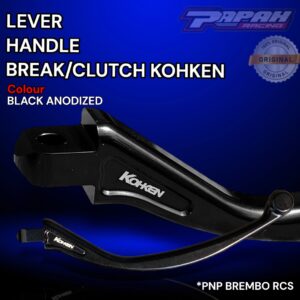 LEVER HANDLE REM/KOPLING KOHKEN BLACK