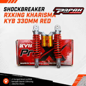 SHOCKBREAKER RXKING KHARISMA KYB 330MM RED