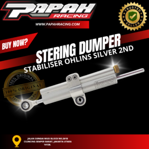 STERING DUMPER STABILISER STANG OHLINS SILVER 2ND