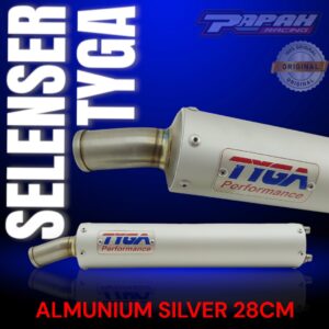 SELENSER TYGA 2T ALMUNIUM PERAK 28CM