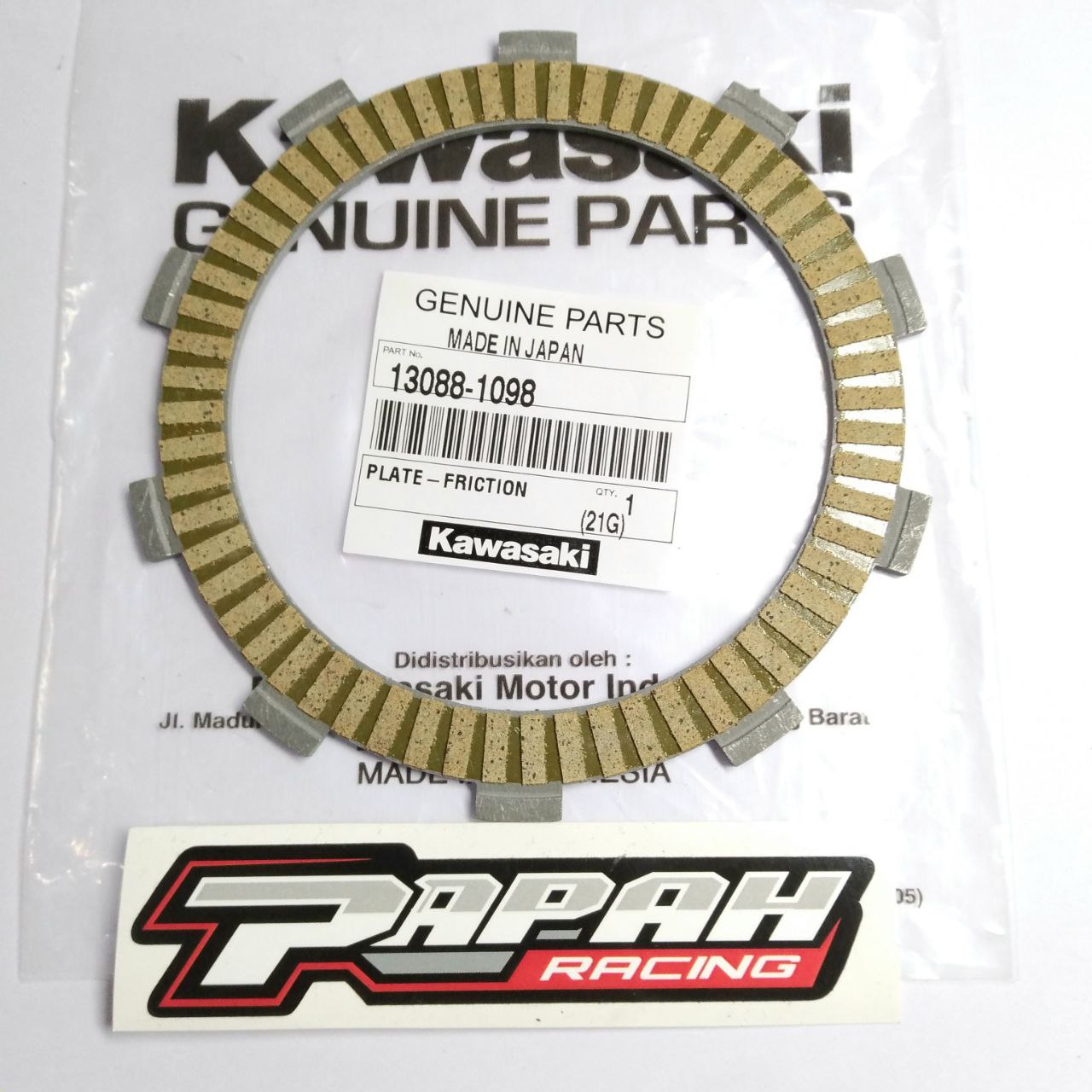 KAMPAS KOPLING KAWASAKI NINJA BESAR (1pcs)