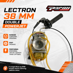 LECTRON 38 MM DOUBLE POWERJET ORIGINAL PRODUK
