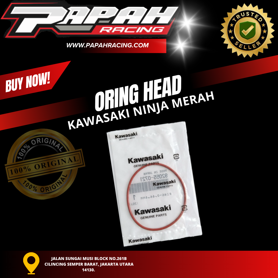 ORING HEAD KAWASAKI NINJA MERAH