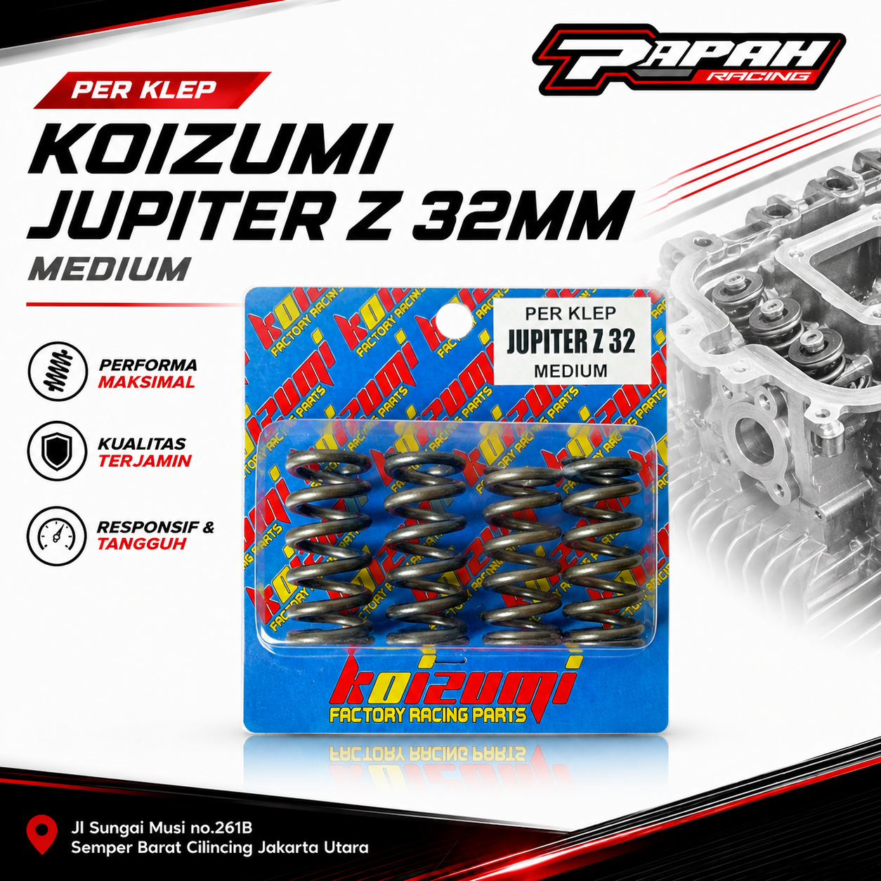 PER KLEP KOIZUMI JUPITER Z 32MM MEDIUM