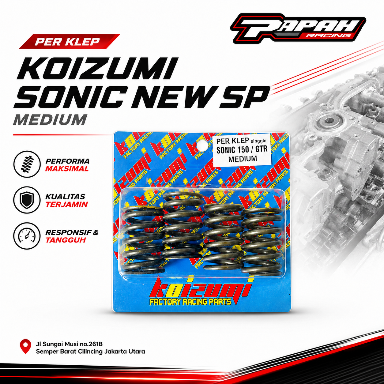 PER KLEP KOIZUMI SONIC NEW SP KOMPETISI