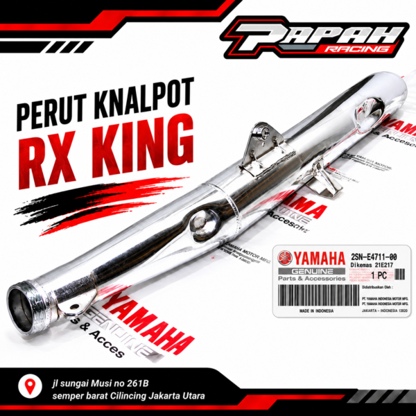 PERUT KNALPOT RX KING