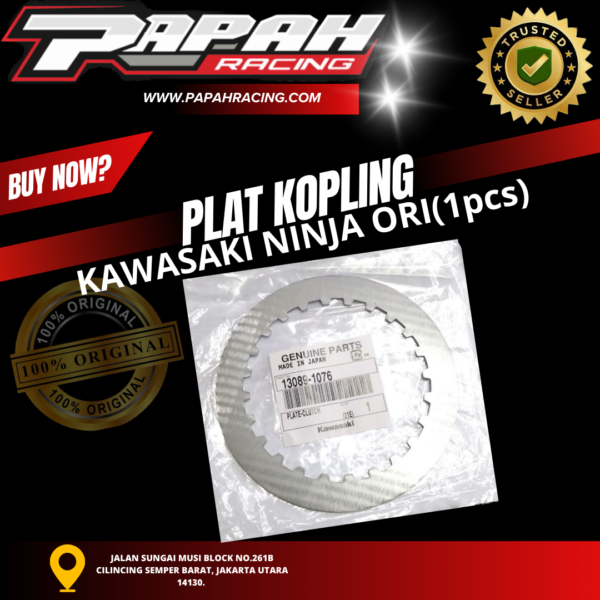 PLAT KOPLING KAWASAKI NINJA ORI
