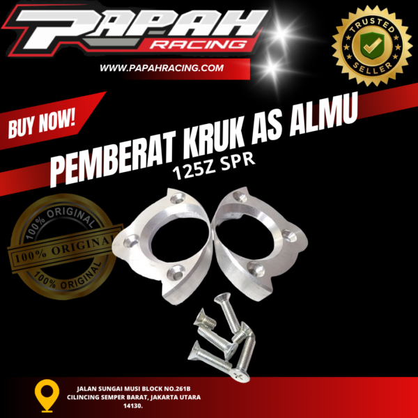 PEMBERAT KRUK AS ALMUNIUM 125Z SPR